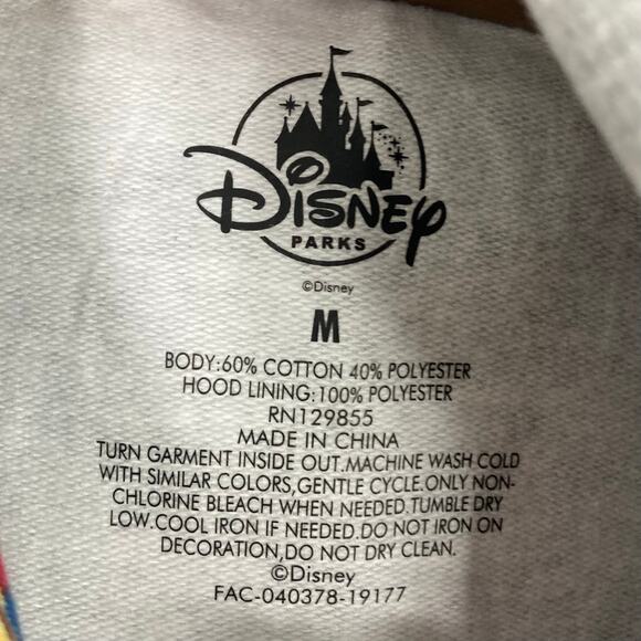 Walt DISNEY World Parks Hoodie M Graphic-Mickey-Mouse’Walt-Disney-World’ - Picture 4 of 14